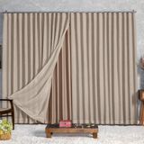 Cortina Blackout Com Linho 2,80x2,70 Para Trilho Suíço