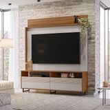 Estante Home Para Tv Até 65 Polegadas 2 Portas Espanha Notável Freijó/off-white