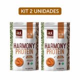 Kit 2x: Harmony Protein Doce De Leite Vegana Rakkau 600g