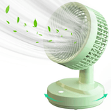 Ventilador Silencioso Recarregável Montado Na Cabeça Verde 4000mah
