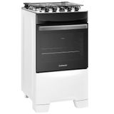 Fogão Continental 4 Bocas Fc4ib Mesa De Inox Tecnologia Top Limpa Fácil Acendimento Automático