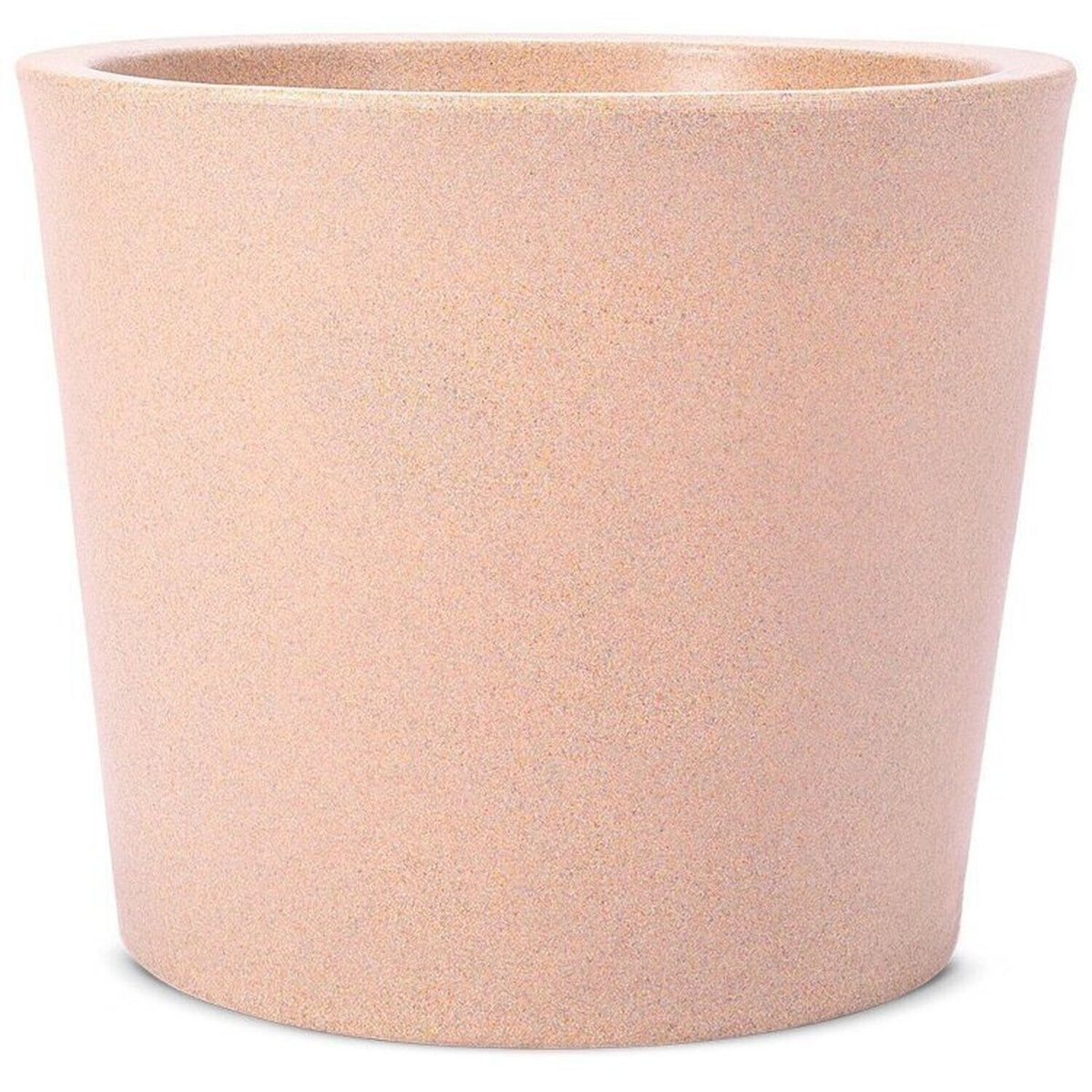 Conjunto De 10 Vasos Decorativo Para Plantas Reto Badi 28 Bege