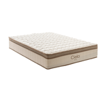 Colchão Queen Size De Molas Kappesberg Cielo Cmp052-158-133 Bege/marrom