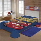 Cobertor Raschel P. 150x200cm Disney Carros Radiator Jolitex