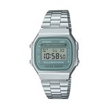 Relógio Casio Vintage Prateado A168wa-3aydf