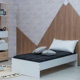 Cama Montessoriana Solteiro Reversível Tivoli Branco