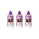 Creme Pentear Salon Line 300ml Sos Super Óleo Nutritivo- 3un
