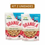 Kit 2x: Granola Cranberry E Goji Zero Açúcar Sem Glúten