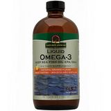 Sabor Líquido Omega 3 Natural Laranja, 16 Oz Por Natureza