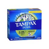 Tampões De Pérolas Tampax Com Aplicadores De Plástico Super