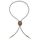 Couro De Gravata Retro Native American Western Cowboy Rodeo Bolo