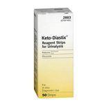 Tiras De Reagente Keto-diastix Para Análise De Urina 50 Cada Por