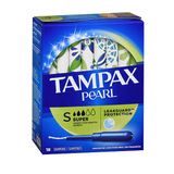 Tampões De Pérolas Tampax Com Aplicadores De Plástico Super