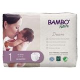 Bambo Nature Premium Eco-friendly Fraldas Para Bebês (tamanhos 1 A 6 Disponíveis), Tamanho 1, 36 Contagem