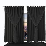 Cortina Blackout 5,00x2,40 Sala E Quarto Blecaute Ana Preto