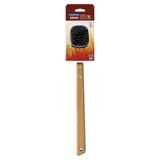 Escova Para Grelhas Tramontina Churrasco Com Lamina Em Aço Inox E Cabo De Madeira 41,7 Cm