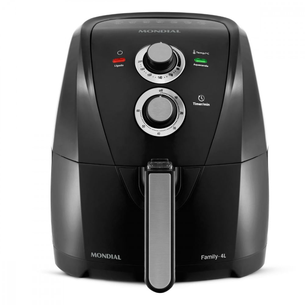 Fritadeira Sem Óleo Air Fryer Mondial 4 Litros 1500w Potência Afn40