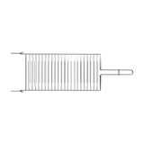 Grelha Tramontina Churrasco Em Aço Inox 31x18 Cm
