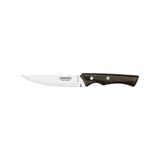 Faca Para Churrasco Jumbo Tramontina Com Lâmina Em Aço Inox E Cabo Em Madeira Castanho 5 Polegada