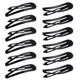 50 Peças 3,5 Polegadas Grandes Clipes De Cabelo Snap Metal Sem Deslizamento Cabelo Barrettes Longo Lado Do Cabelo Grampo Grampo Clipes De Ca