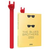 3d Stereo Cartoon Bookmark Inovador Silicone Rock Marca De Mão Marca Engraçada Marcador Para Crianças E Adultos