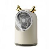 Spray De Desktop Portátil Pequeno Ventilador, Refrigerador Usb Silencioso