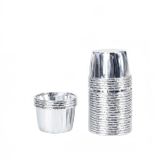50pcs Coxa De Ouro E Prata Revestido Copo De Rolo, Rolo Grande