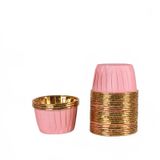 50pcs Coxa De Ouro E Prata Revestido Copo De Rolo, Rolo Grande