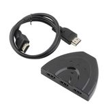3 Em 1 Out 1080p Hub V1.3b Hdmi Switchers Cabo Para Hdtv Xbo