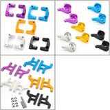 Metal Steering Cup C Hub Carrier Arm Set Compatível Com 1/1