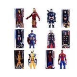 12 Polegadas Vingadores Capitão América Pantera Negra Homem-formiga Ferro