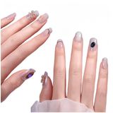 2pcs Aurora Cat&#39;s Eye Wearable Armor, Arte Avançada De Unhas Com