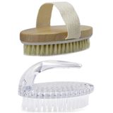 Limpeza E Escova De Cabelo Encravada - 2 Pacote