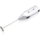 Prata Portátil Mini Drink Mixer Cappucino Maker Coffee Coll