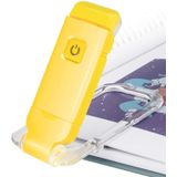 Luz De Leitura Do Livro Âmbar, Clipe De Led Em Luzes Do Livro, Luzes De Leitura Para Livros Na Cama, Luz De Pequeno Livro Para Crianças, Usb