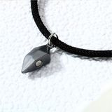 Preto E Vermelhocouple Bracelets Magnetic Bell Charm Pingentes