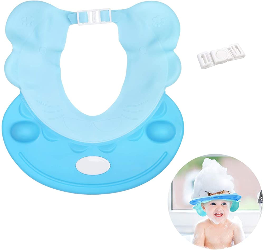 Banheira Boné Baby Shower Chapéu Bebê Loma De Banho, Chuveiro Infantil Ajustável Proteger Para Proteção Ocular Anti Shampoo Bela Modelagem A