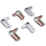 6 Pces Interior Hardtop Liberação Open Switch Cover Trim Para 20