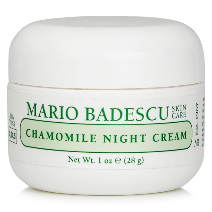 Creme Noturno Mario Badescu, Extrato De Camomila Para Pele Seca