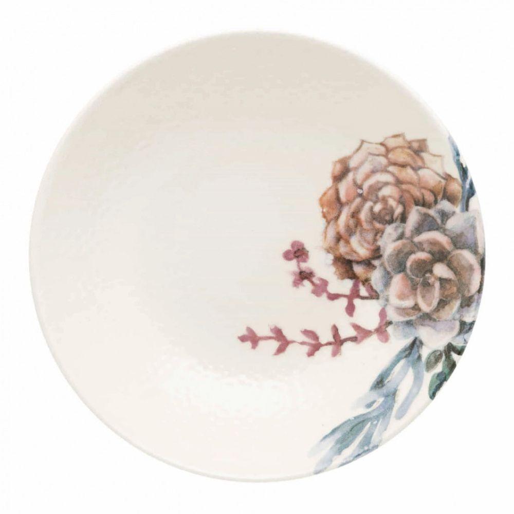 Prato Fundo 20,5 Cm Unni Bothanica - Oxford Porcelanas