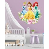 Adesivo De Parede Trio De Princesas
