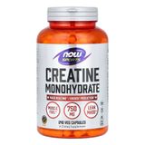 Creatina Monohidratada 750mg Now Foods 240caps Importado