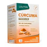 Cúrcuma Premium Lauton Vitamina E Minerais 30 Cápsulas
