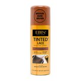 Spray Tintura Renda Peruca Ebin 80ml Médio Dark Marrom