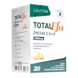 Total Efa Ômega 3, 6 E 9 Lauton 60 Cápsulas