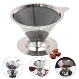 Coador De Café Pour Over Inox Tam. 101 Não Precisa Filtro