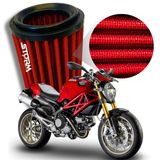 Filtro Ar Esportivo Moto Ducati Monster 796 Ano 2013 A 2014