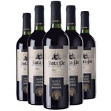 Caixa 6 Vinho De Mesa Tinto Suave 750ml Jota Pe Casa Perini