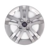 Calota Roda Aro 14 Fiat Argo Cinza Metalizado
