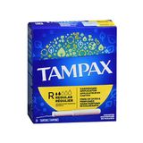 Tampões Tampax Com Aplicador Flushable Regular